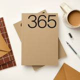 Kinshipped 365 Undated Brown A5 Planner