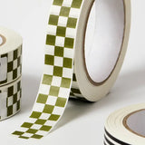 Kinshipped Checkerboard Paper Tape