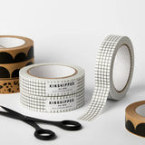 Kinshipped Grid Paper Tape