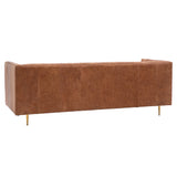 Koselig Leather Brown Sofa