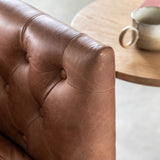 Koselig Leather Brown Sofa