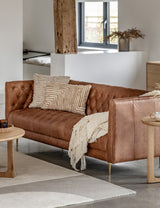 Koselig Leather Brown Sofa