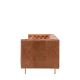 Koselig Leather Brown Sofa