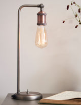 Loki Vintage Industrial Copper Table Lamp