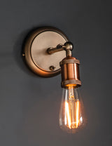 Loki Vintage Industrial Copper Wall Light