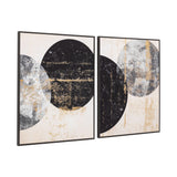 Lunar Framed Canvas (Set of Two)