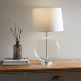 Lysa Silver Table Lamp