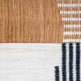 Maje Natural Geometric Cushion - Line Circle