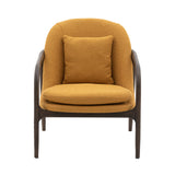Malin Mustard Boucle Armchair