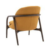 Malin Mustard Boucle Armchair