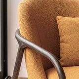 Malin Mustard Boucle Armchair