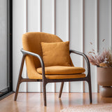 Malin Mustard Boucle Armchair