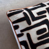 Meiro Abstract Textured Cushion