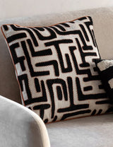 Meiro Abstract Textured Cushion