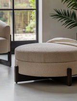Mjuk Natural Footstool
