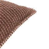 Mocha Brown Woven Cushion