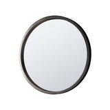 Nomad Black Round Mirror