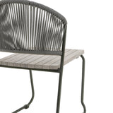 Odense Industrial Outdoor Dining Chairs (Pair)