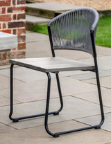 Odense Industrial Outdoor Dining Chairs (Pair)