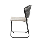 Odense Industrial Outdoor Dining Chairs (Pair)