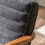 Oskar Dark Grey Boucle Sofa