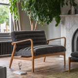 Oskar Dark Grey Boucle Sofa