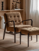 Otto Dark Mustard Armchair