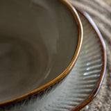 Ribe Natural Porcelain Dinnerware - Pasta Bowl