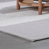 Riisskov Grey & Natural Wool Rug