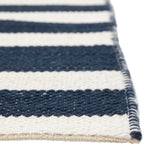 Rutna Geometric Blue Rug