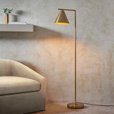 Seren Brass Floor Light