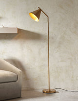 Seren Brass Floor Light