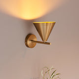 Seren Brass Wall Light