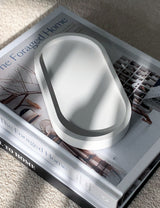Stoneware Oval Jewellery Tray