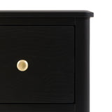 Svana Black Chest of Drawers