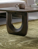 Tampere Geometric Green Rug