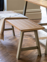 Vejle Lichen Oak Bench