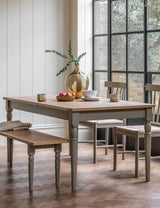 Vejle Lichen Oak Extending Dining Table