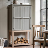 Vejle Lichen Oak Freestanding Storage Cupboard