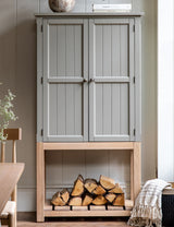 Vejle Lichen Oak Freestanding Storage Cupboard