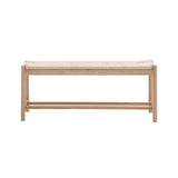 Vejle Natural Oak Rustic Bench