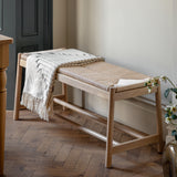 Vejle Natural Oak Rustic Bench