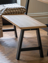 Vejle Night Sky Oak Bench