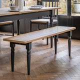 Vejle Night Sky Oak Dining Bench
