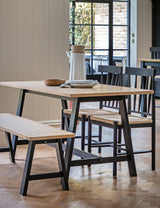 Vejle Night Sky Oak Dining Table