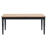 Vejle Night Sky Oak Extending Dining Table