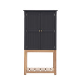 Vejle Night Sky Oak Freestanding Storage Cupboard