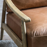 Arles Brown Accent Chair