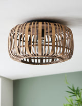 Bamboo Natural Ceiling Light