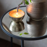 Black Cage Side Table